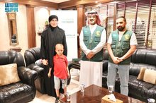 KSrelief Takes Lead in Treating Child with Neuroblastoma Cancer in Gaza