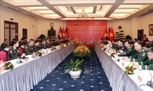 A view of the eighth Vietnam–Cambodia Defence Policy Dialogue, held in Ho Chi Minh City on October 29, 2025. (Photo: VNA)