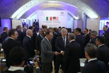 Malaysian Prime Minister Anwar Ibrahim on Wednesday met top executives from three leading Italian companies on the second day of his working visit to Italy.