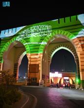 Saudi Tent at Islamic University Welcomes Residents of Madinah