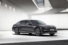 This file photo provided by Hyundai Motor Co. shows the Genesis G90 flagship sedan. (PHOTO NOT FOR SALE) (Yonhap)