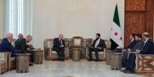 Leader al-Sharaa receives ICC delegation led by Prosecutor Karim Ahmad Khan