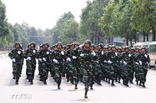 Cambodian, Lao troops rehearse in Binh Duong for Vietnam's 50th reunification celebration