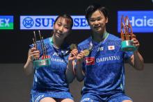KUALA LUMPUR, Jan 14 (Bernama) -- Japan's top mixed doubles pair, Yuta Watanabe-Arisa Higashino, kicked off the new season with a bang as they landed their maiden Malaysia Open title Sunday, a year after they emerged as runners-up.