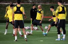Training session of the Malaysian national team
