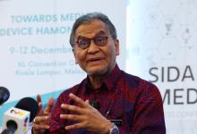 PUTRAJAYA (Malaysia), Feb 15 -- Malaysian Health Minister Dr Dzulkefly Ahmad speaking at a press conference on the pre-launch of the Asia’s International Medical Technology Exhibition and Conference (Asia Medtec 2024) held at a hotel, Thursday.