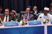 ISTANBUL, Feb 24 -- Ministry of Communications Secretary-General Mohamad Fauzi Md Isa leading the Malaysian delegation representing Communications Minister Fahmi Fadzil at the one-day conference on The Extraordinary Session of The Islamic Conference Of Information Ministers (ICIM) here.