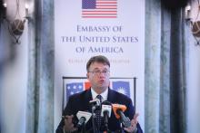 KUALA LUMPUR, April 2 --The United States Ambassador to Malaysia, Edgard D. Kagan, participates in a roundtable discussion with media representatives at his residence today.  —fotoBERNAMA (2024) COPYRIGHT RESERVED