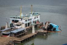 BUTTERWORTH (Malaysia), July 24 (Bernama) -- An iconic Penang ferry moored at the Sultan Abdul Halim Terminal, Butterworth in Malaysia’s northern state of Penang, sank early Wednesday.