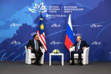 VLADIVOSTOK (Russia), Sept 4 -- Prime Minister Datuk Seri Anwar Ibrahim during a bilateral meeting with Russian President Vladimir Putin in conjunction with the 9th Eastern Economic Forum (EEF) today. --fotoBERNAMA (2024)