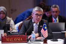  Malaysia's Minister of Investment, Trade, and Industry Tengku Zafrul Abdul Aziz.