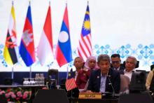 LANGKAWI, Jan 19 -- Malaysia’s Minister of Foreign Affairs Datuk Seri Mohamad Hasan chaired the ASEAN Foreign Ministers’ Retreat (AMM Retreat) at the Langkawi International Convention Centre (LICC), today. --fotoBERNAMA (2025) COPYRIGHT RESERVED
