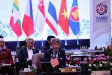 LANGKAWI, Jan 19 -- Malaysia’s Minister of Foreign Affairs Datuk Seri Mohamad Hasan chaired the ASEAN Foreign Ministers’ Retreat (AMM Retreat) at the Langkawi International Convention Centre (LICC), today. --fotoBERNAMA (2025) COPYRIGHT RESERVED