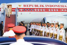 Indonesian President Prabowo Subianto arrived here Sunday to attend the 46th ASEAN Summit and related summits, set to take place from May 26 to 27 at the Kuala Lumpur Convention Centre.