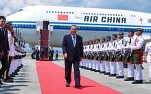 Chinese Premier Li Qiang arrived here Monday to attend the inaugural ASEAN-Gulf Cooperation Council (GCC)-China Summit in Kuala Lumpur.