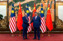 BEIJING, Sept 2 -- Malaysia's Prime Minister Datuk Seri Anwar Ibrahim meets Chinese President Xi Jinping during a courtesy call at the Great Hall of the People here on Tuesday.