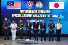Malaysia on Monday received 14 unmanned aerial vehicles (UAVs) and seven rescue boats under Japan’s Official Security Assistance (OSA) initiative, further strengthening defence cooperation between the two countries.