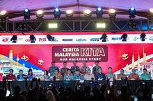 PETALING JAYA, Jan 30 - Prime Minister Datuk Seri Anwar Ibrahim witnessed the signing ceremony of an agreement between strategic partners at the Launch of Our Malaysian Story at Sunway Lagoon today.