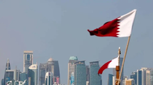 Qatar flag