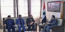 Hallaq, Akbari discuss joint media cooperation