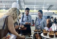 Freshly prepared dishes served at the event (Photo: VNA)