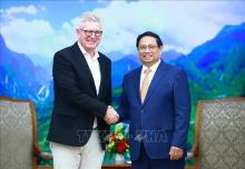Vietnam's PM Pham Minh Chinh meets Ericsson CEO