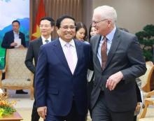 Vietnamese PM calls on US firms to invest in semiconductor, AI, cloud computing