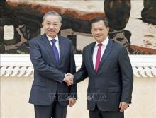 President To Lam holds talks with Cambodian Prime Minister Hun Manet