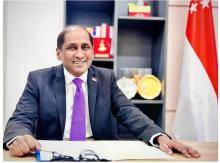 Singaporean Ambassador to Vietnam Jaya Ratnam (Photo: VNA)