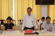 Chairman of the Can Tho City People's Committee Truong Canh Tuyen speaks at the meeting with delegation of Singaporean and Indonesian businesses. (Photo: VNA)