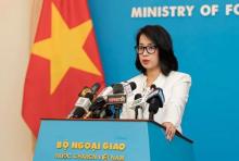 Spokeswoman of the Vietnamese Ministry of Foreign Affairs Pham Thu Hang (Photo: VNA)