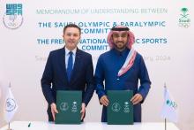 Saudi, French Olympic Committees Sign MoU to Enhance Ties, Exchange Expertise