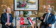 Mikdad meets Tunisia’s Foreign Minister and discusses bilateral relations between the two countries