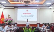 Appraisal session on the National Assembly’s draft Resolution on VAT reduction. (Photo of baochinhphu.vn)