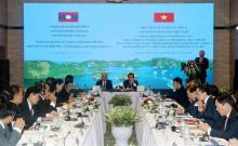 An overview of the 10th theoretical workshop between the Communist Party of Vietnam and the Lao People’s Revolutionary Party (Photo: VNA)