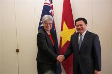 Vietnamese Party delegation visits Australia