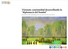 Argentinean journal highlights values of Vietnam’s bamboo diplomacy