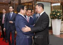 Cambodian PM wraps up official trip to Vietnam