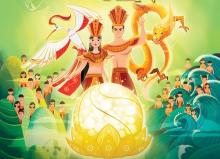 The cartoon poster (Source: VNA)