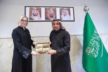 CEO of Saudi Heritage Commission Meets with Vice President of the Washington-based Middle East Institute