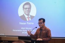 Deputy Minister of Communication and Digital Nezar Patria