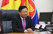 Vietnamese Ambassador to Cambodia Nguyen Huy Tang. (Photo: VNA)