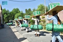 KSrelief Distributes 4,659 Shelter Bags in Pakistan 