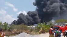 chemical warehouse fire 