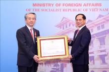 Chinese Ambassador honoured with Vietnam's Friendship Order