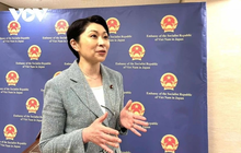 Obuchi Yuko, newly-elected Chairwoman of the Japan-Vietnam Parliamentary Friendship Alliance. (Photo: vov.vn)