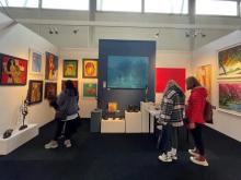 Vietnamese paintings displayed at London art fair