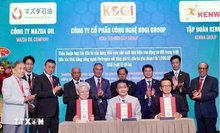 The signing ceremony in Ho Chi Minh City on May 19 (Photo: VNA)