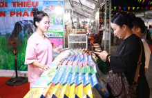 The Trans-Asia Bridge trade-tourism fair 2024 opened in Quang Tri central province’s Dong Ha city on June 6. (Photo: VNA)