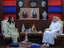 Vietnamese Deputy Minister of Foreign Affairs Nguyen Minh Hang (L) and OCCI Chairman Sheikh Faisal Abdullah Al Rawas (Photo: baoquocte.vn)